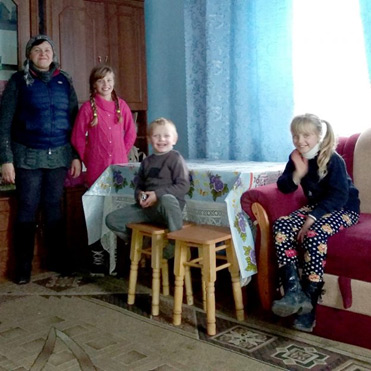 Chalice giving thanks for supporters' help for Ukrainian sponsored child's family