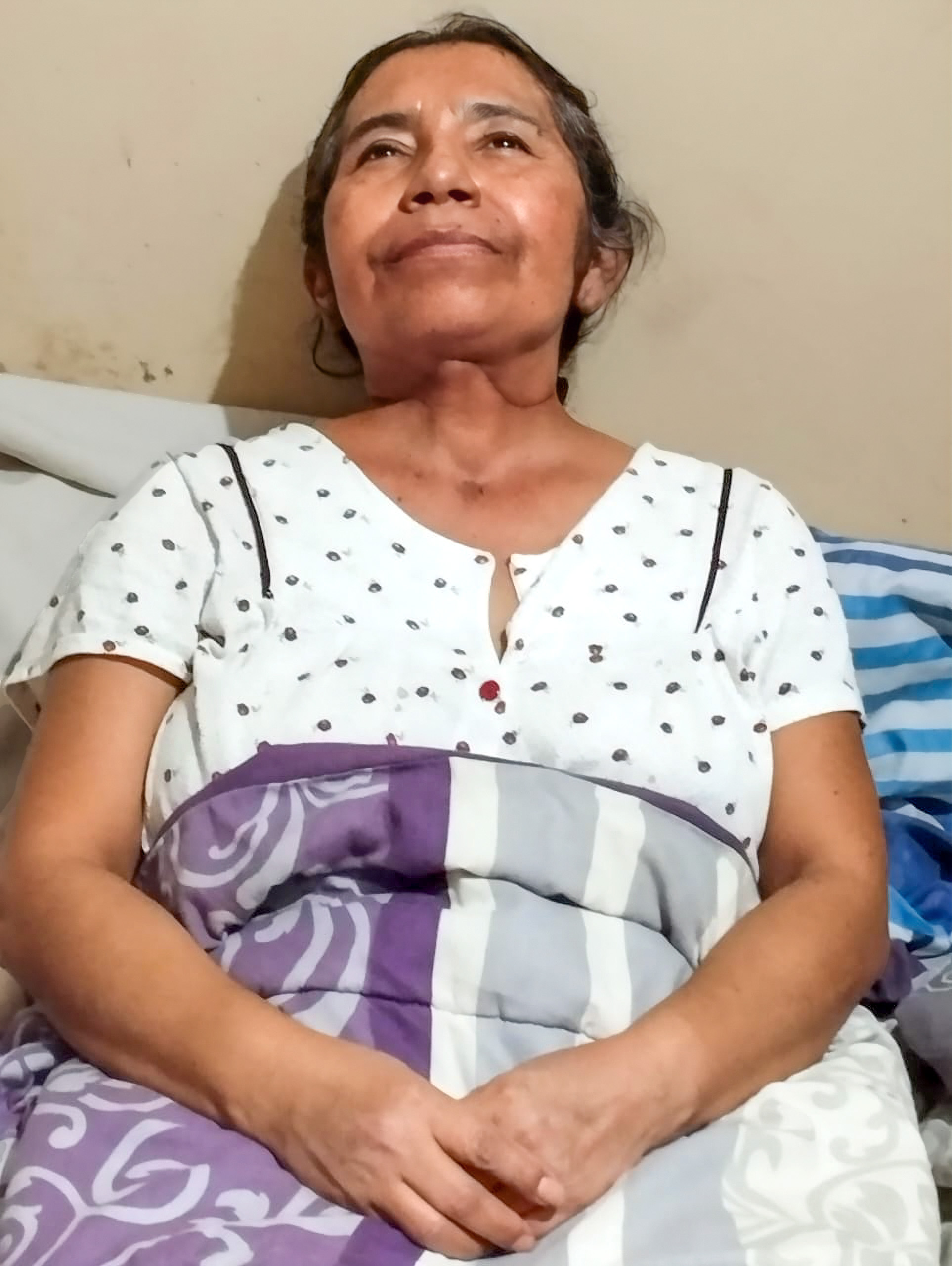 Lorena's cancer treatment, Chiclayo, Peru 