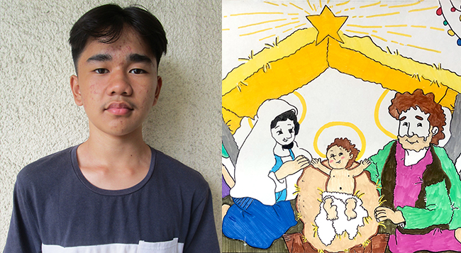 Mark christmas cards