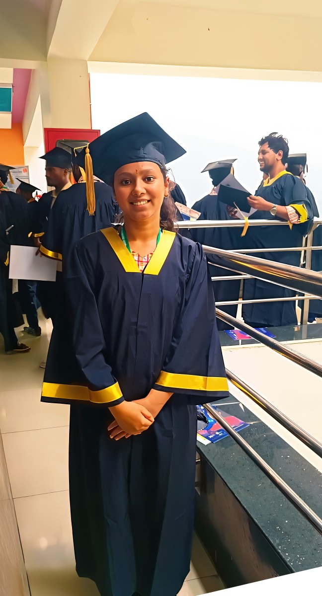A graduate from India